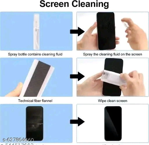 Ultimate All-in-One Gadget Cleaning Kit (For Laptop, Keyboard & Earbuds) 🖥️✨